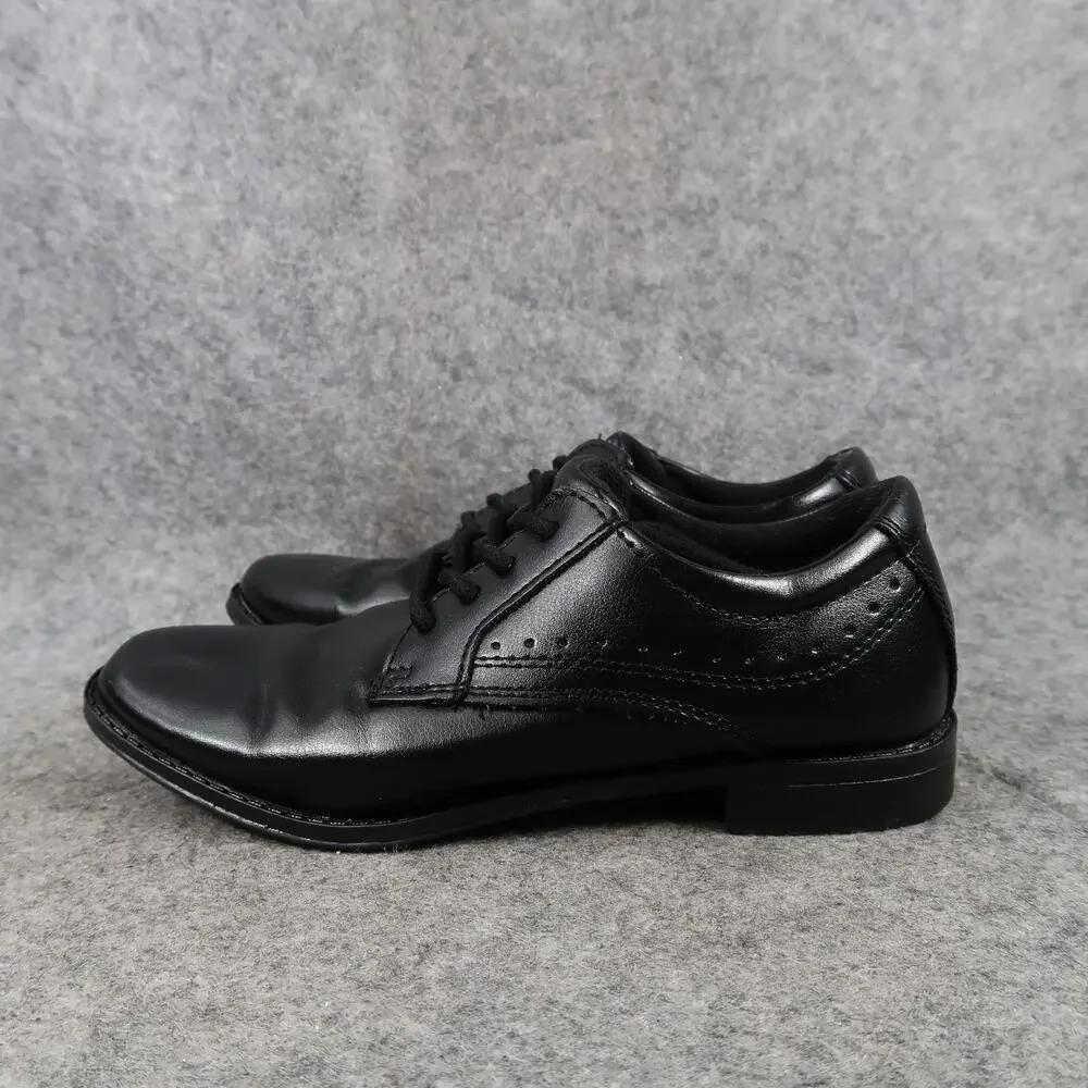 Max and Jake Boys Dress Shoes Kids 13 Oxford Derby Black Lace Up Formal Event